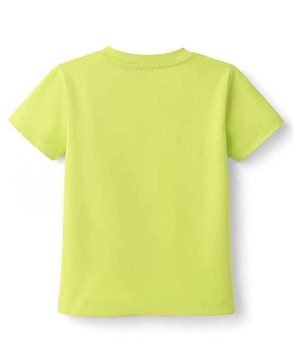 Babyhug 100% Cotton Knit Half Sleeves T-Shirt with Text Print Pack of 3 - Multicolor