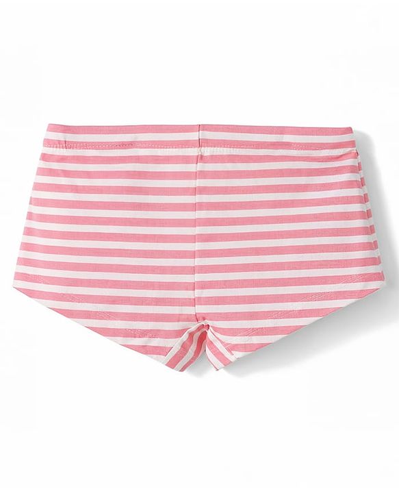 Pine Kids Cotton Lycra Knit Striped & Printed Panties Pack of 3 (Color May Vary)
