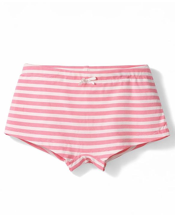 Pine Kids Cotton Lycra Knit Striped & Printed Panties Pack of 3 (Color May Vary)
