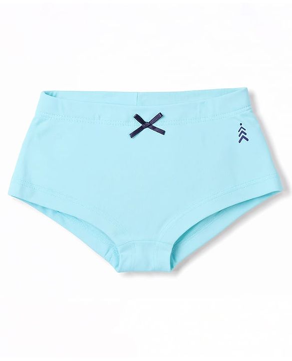 Pine Kids Cotton Elastane Knit Panties With Bow Applique Pack of 3 - Multicolor