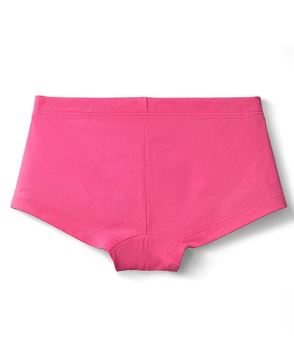 Pine Kids Cotton Elastane Knit Panties With Love & Heart Print Pack of 3 - Multicolor