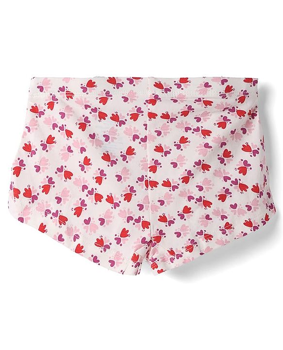 Pine Kids Cotton Elastane Knit Panties With Floral Print Pack of 3 - Multicolor