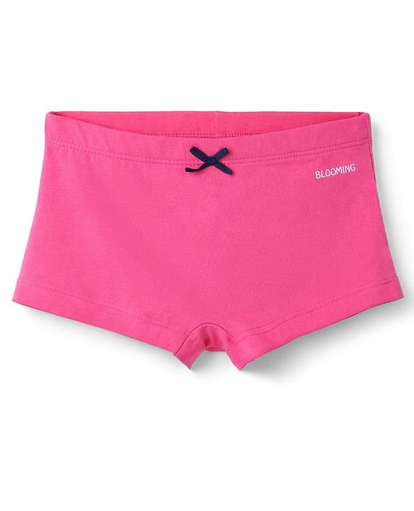 Pine Kids Cotton Elastane Knit Panties With Floral Print Pack of 3 - Multicolor