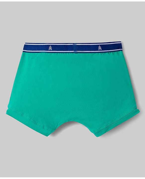 Pine Kids Cotton Elastane Knit Printed Trunks Pack of 3 - Multicolor