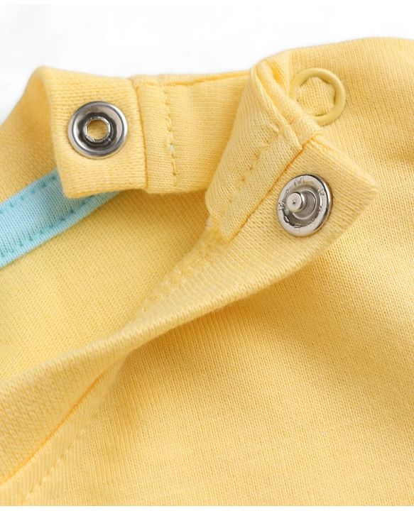 Babyhug Disney Single Jersey Knit Half Sleeves T-Shirt & Shorts Night Suit with Minnie Mouse Family Graphics -  Multicolour
