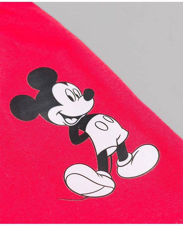 Babyhug Disney Single Jersey Knit Boxers With Mickey Mouse Graphics Pack of 3 - Multicolor
