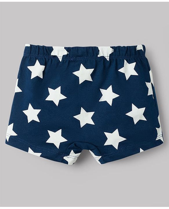 Babyhug Disney Single Jersey Knit Boxers With Mickey Mouse Graphics Pack of 3 - Multicolor