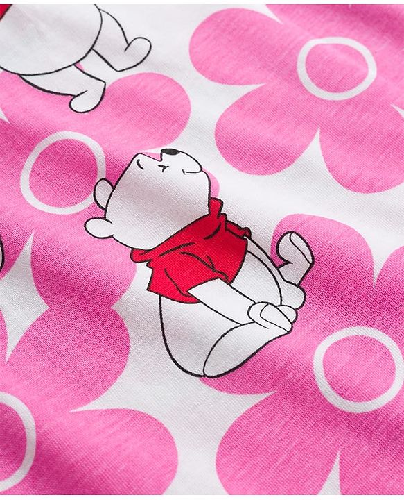Babyhug Disney Interlock Knit Sleeveless Slips with Winnie The Pooh Graphics Pack of 3 - Multicolor