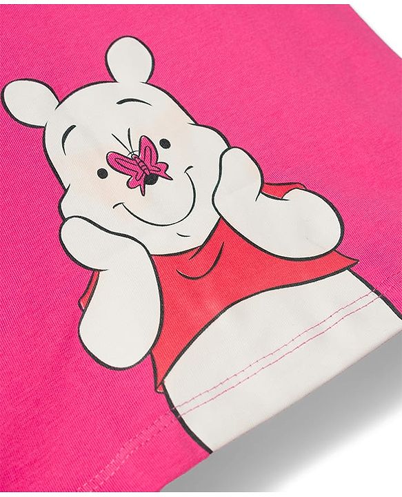 Babyhug Disney Interlock Knit Sleeveless Slips with Winnie The Pooh Graphics Pack of 3 - Multicolor