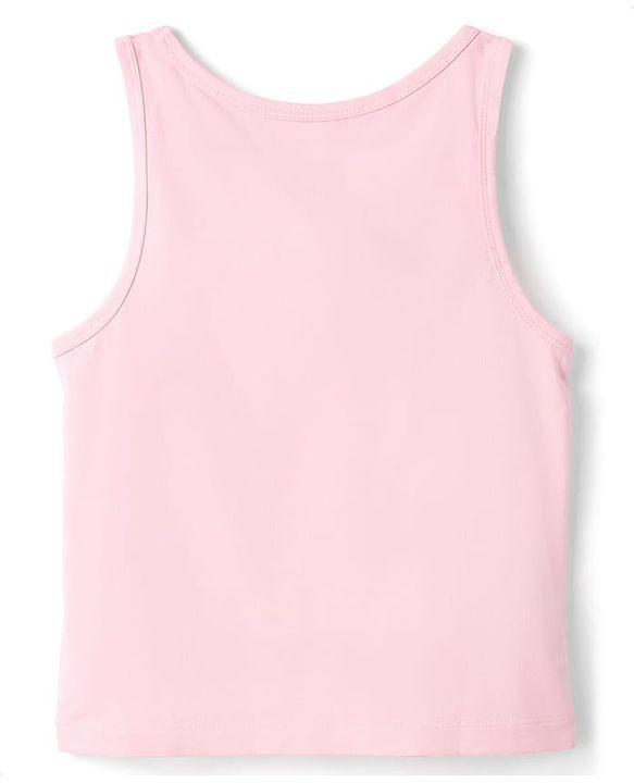 Pine Kids Cotton Lycra Knit Sleeveless Solid Vests Pack of 3 - Multicolor