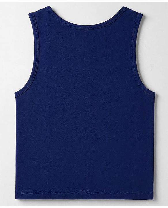 Pine Kids Cotton Lycra Knit Sleeveless Vests Pack of 3 - (Color May Vary )