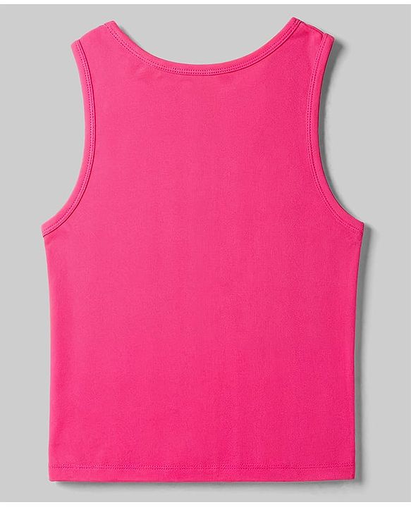 Pine Kids Cotton Lycra Knit Sleeveless Vests Pack of 3 - (Color May Vary )