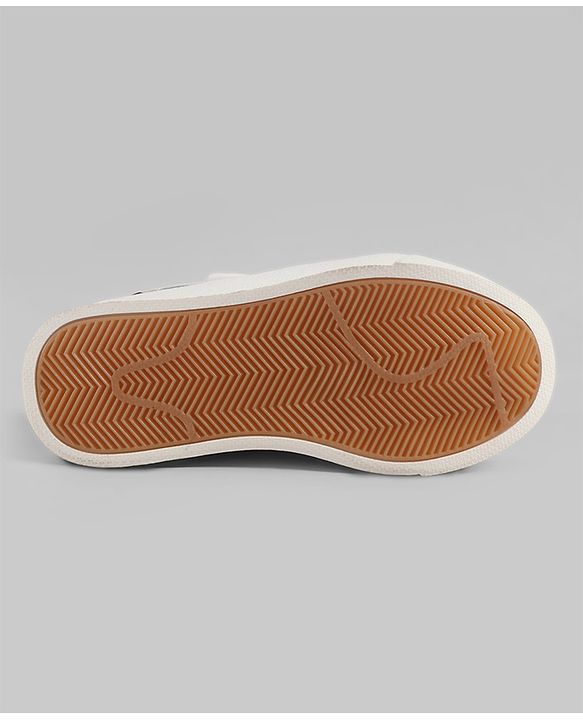 Cute Walk by Babyhug Velcro Closure Solid Sneaker Shoes - White