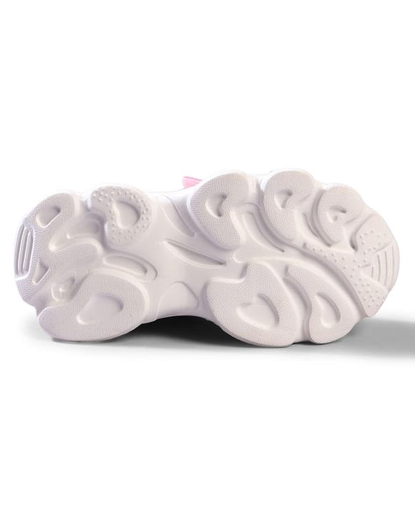 Cute Walk by Babyhug Velcro Closure Printed Sneaker Shoes - Blue