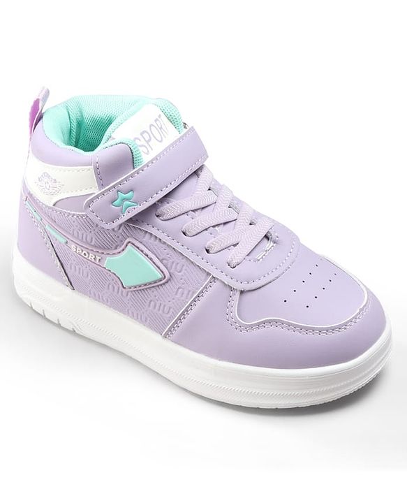 Cute Walk by Babyhug Velcro Closure Solid Sneaker Shoes - Navy Blue