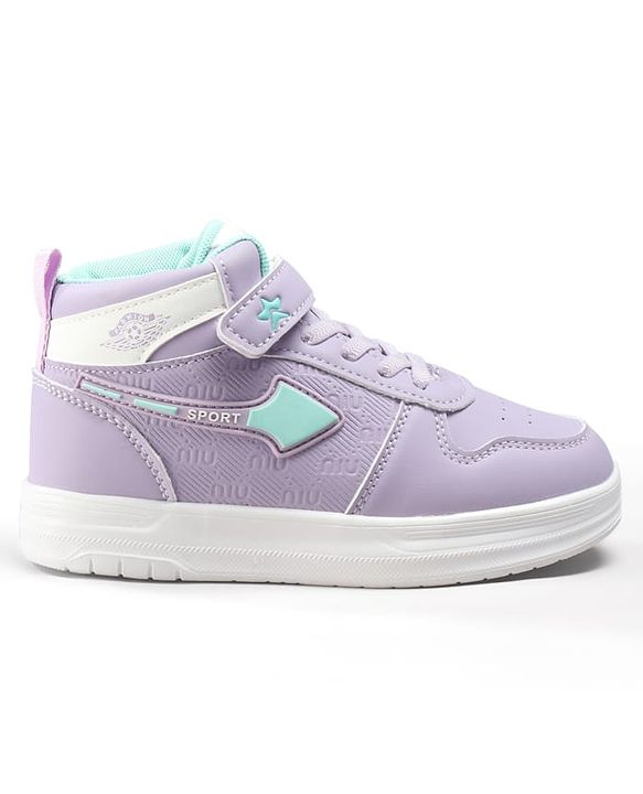 Cute Walk by Babyhug Velcro Closure Solid Sneaker Shoes - Navy Blue