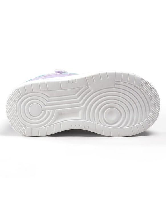 Cute Walk by Babyhug Velcro Closure Solid Sneaker Shoes - Navy Blue