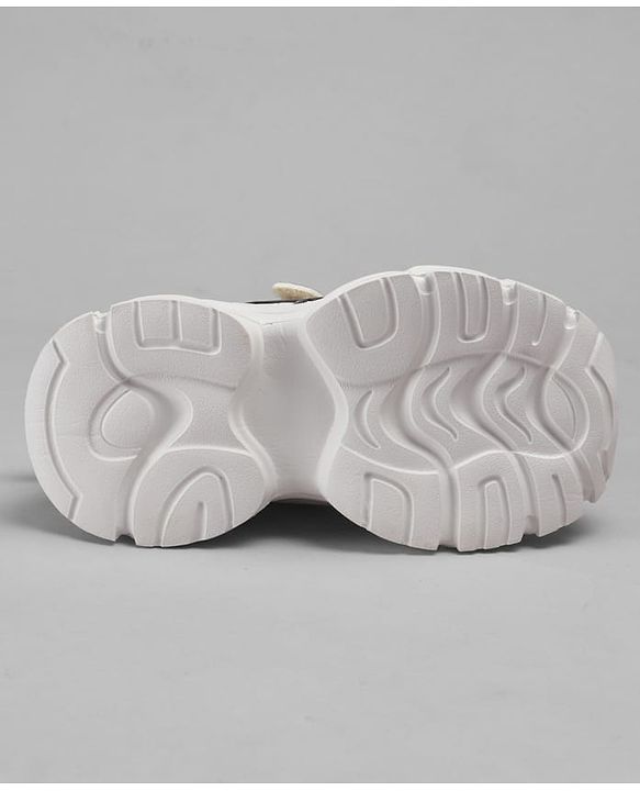 Cute Walk by Babyhug Velcro Closure Sneakers - Beige