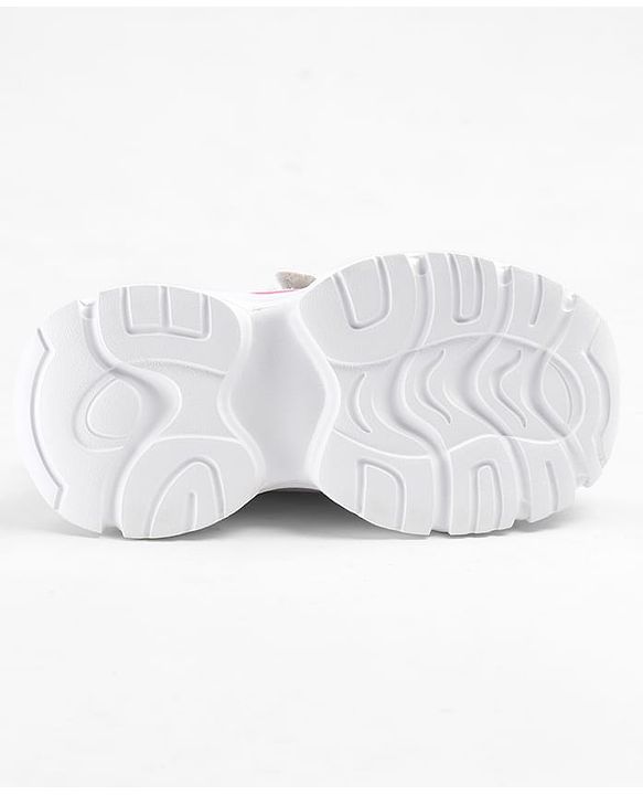 Cute Walk by Babyhug Velcro Closure Sneakers - Beige