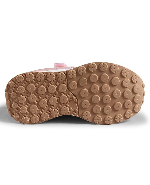 Cute Walk by Babyhug Velcro Closure Solid Sneaker Shoes - Black