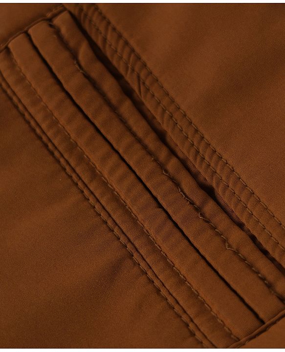 Pine Kids Woven Jackets with Full Sleeves and Pine Patch in Brown for 4-5 Years