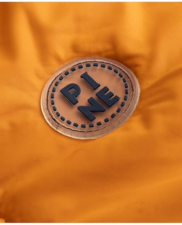 Pine Kids Woven Full Sleeves Hooded Jacket - Rust Orange