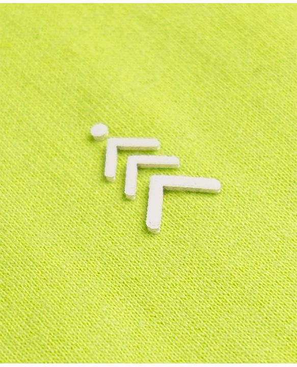 Pine Kids Knit Full Sleeves Solid Sweatshirt - Limegreen