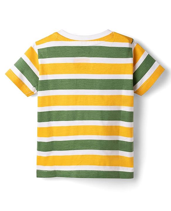 Babyhug Disney Single Jersey Half sleeves Knit T-Shirt with Chip & Dale Graphic Pack of 3 -Multicolour