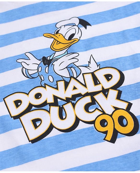 Babyhug Disney Single Jersey Knit Half Sleeves T-Shirts with Donald Duck Graphics Pack of 3 - Multicolor