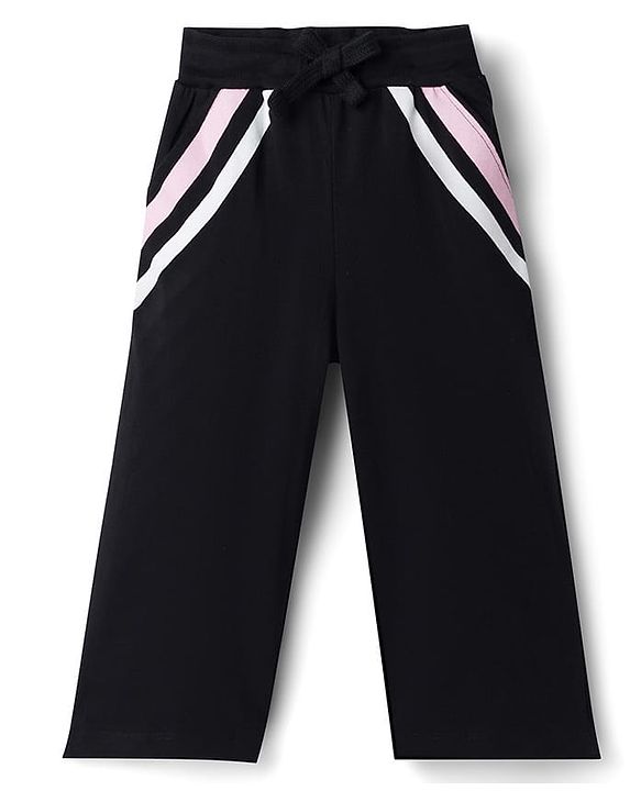 Babyhug Disney 100% Cotton Knit Half Sleeves T-Shirt & Pant Set With Minnie Mouse Graphics - Multicolor
