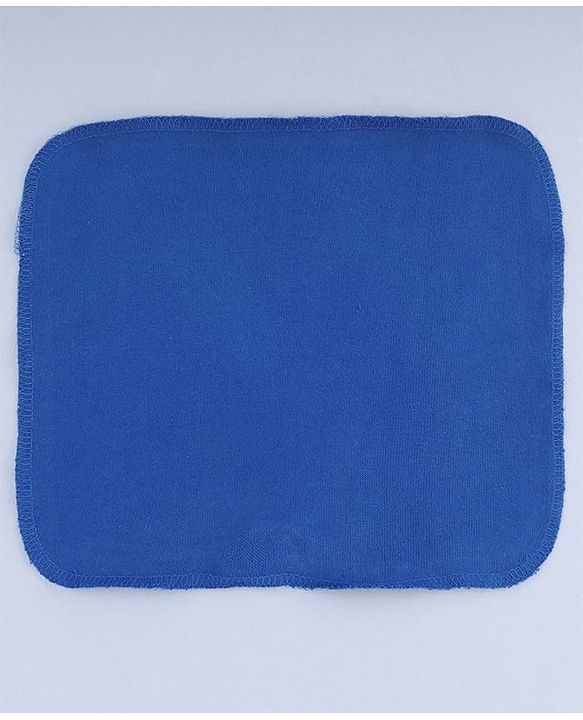 Bahyhug Cotton Knit Solid Hand & Face Towel Pack Of 6 L 25.4 x B 25.4 cm - Multi Color