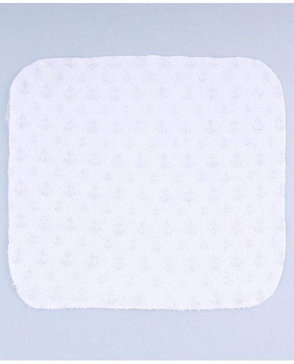 Bahyhug Cotton Knit Nautical Theme Printed Hand & Face Towel Pack Of 6 L 25.4 x B 25.4 cm - Multi Color