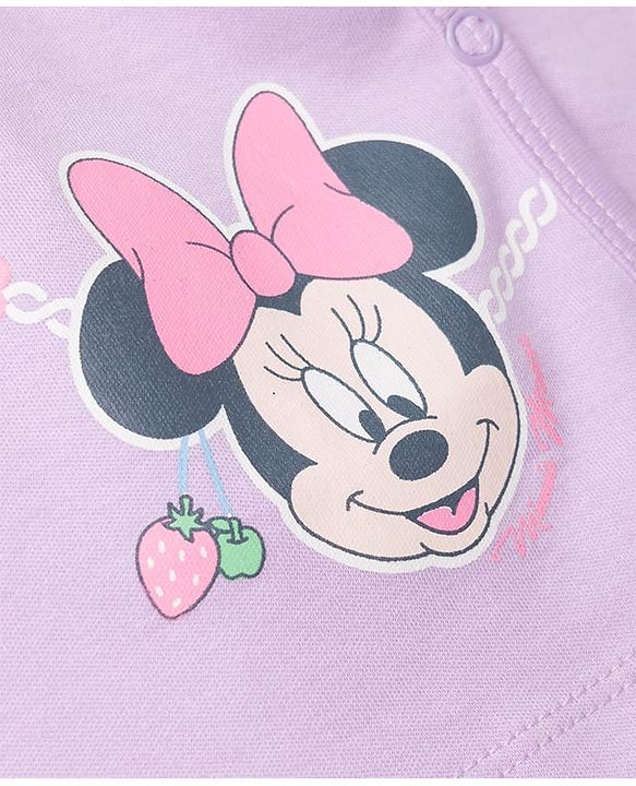 Babyhug Disney Frill Sleeves Jhablas With Minnie Mouse Graphics Pack of 2 - Multicolor