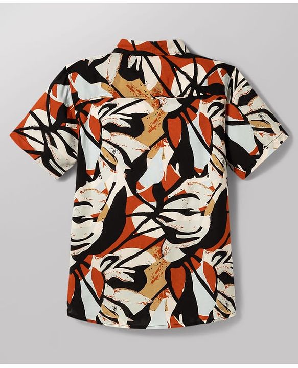 Pine Kids Cotton Woven Half Sleeves Printed Shirt & Sleeveless T-Shirt With Text Print - Multicolor