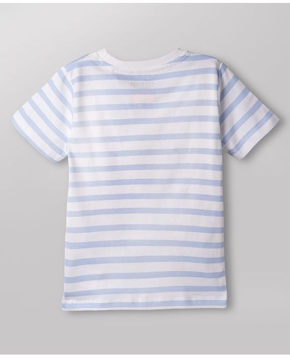 Babyhug Disney Cotton Knit T-Shirts Half Sleeve Winnie The Pooh Graphics Multi Color 3-6 Months