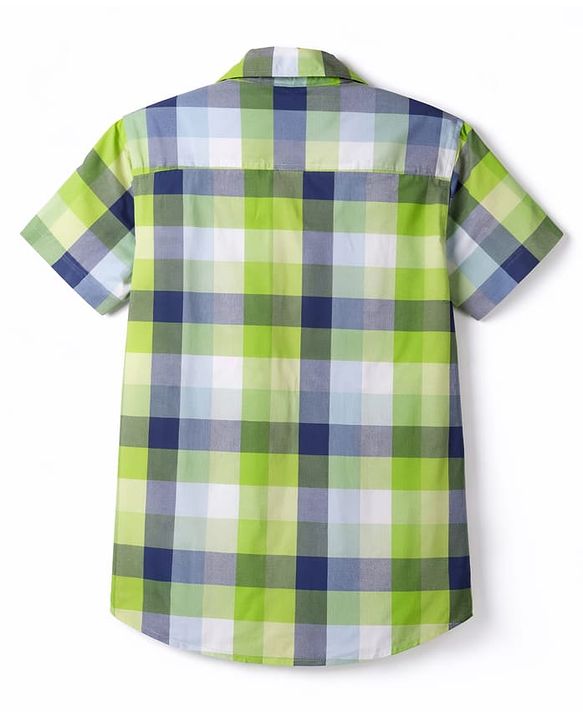 Pine Kids Cotton Woven Shirts Checks Multi Color 4-5 Years