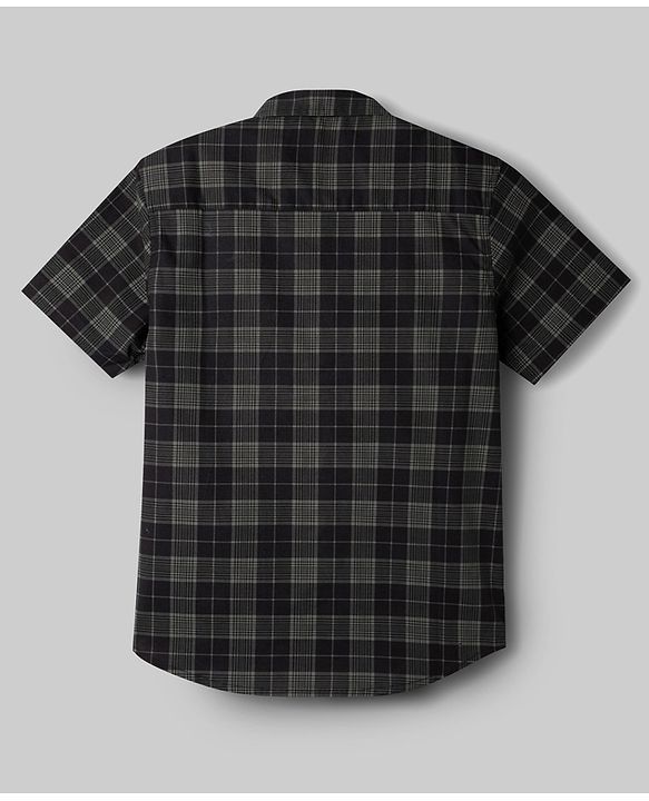 Pine Kids Cotton Woven Half  Sleeves Checks Shirt & Printed T-Shirt - Multicolor