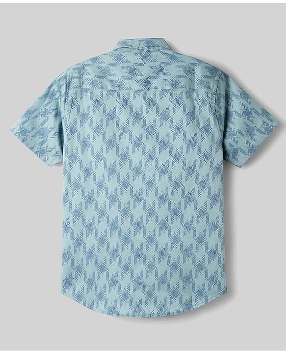 Pine Kids Cotton Woven Half Sleeves Printed Shirt & T-Shirt - Multicolor