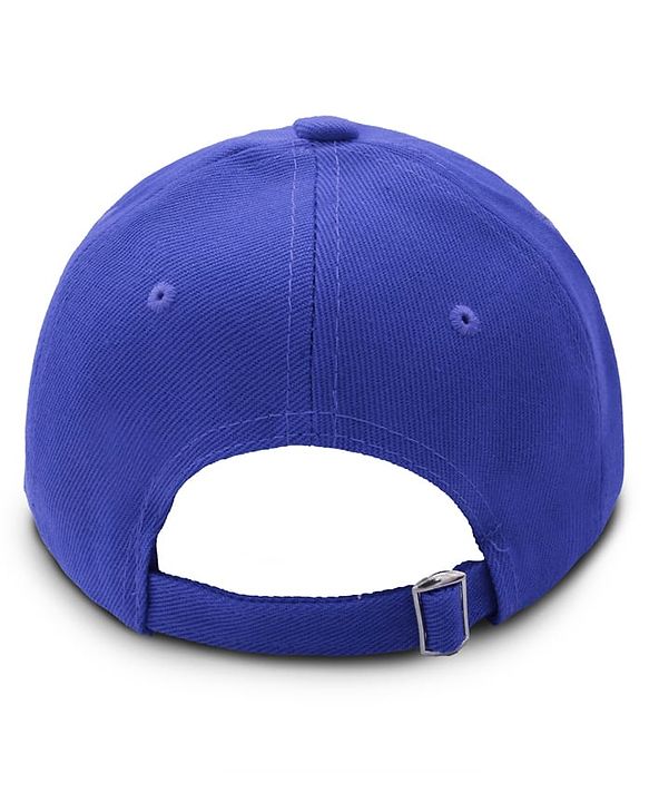 Vritraz Woven Letter S Embroidered Baseball Cap - Royal Blue