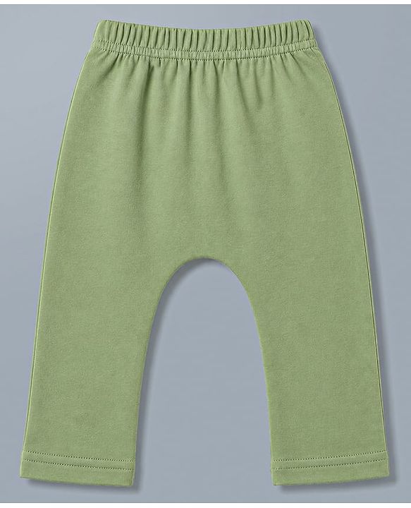 Babyhug 100% Cotton Knit Full Length Diaper Leggings With Koala Print Pack of 3 - Multicolor