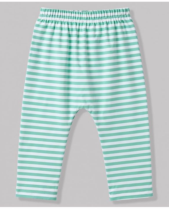 Babyhug 100% Cotton Knit Full Length Diaper Leggings With Fruit Print Pack of 3 - Multicolor
