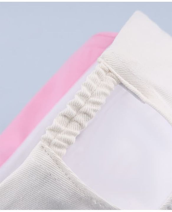 Babyhug 100% Cotton Woven Baseball Cap With Text Embroidery - White