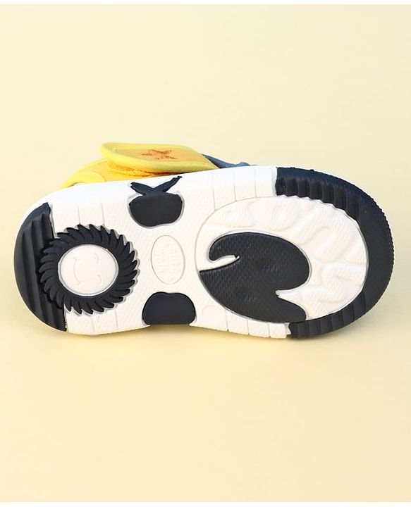 Cute Walk by Babyhug Velcro Closure Sandal With Dino Applique - Blue