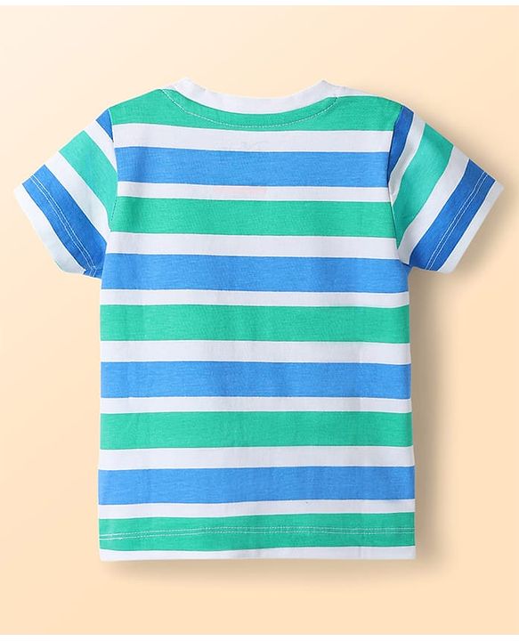 Babyhug Disney Cotton Knit T-Shirts with Chip N Dale Graphic Half Sleeves Multi Color 3-6 Months Pack of 3