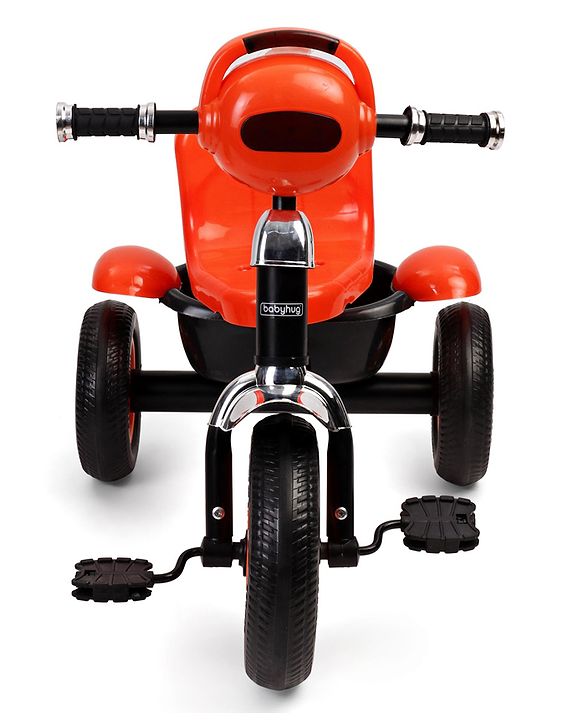 Babyhug Paramount Tricycle With Light & Music - Orange