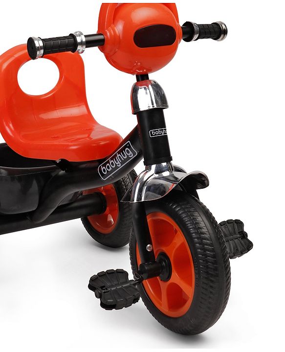 Babyhug Paramount Tricycle With Light & Music - Orange