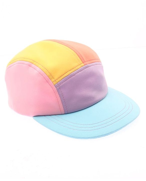 Babyhug Cotton Woven Cut & Sew Summer Cap Multicolor -  Diameter 15.5 cm