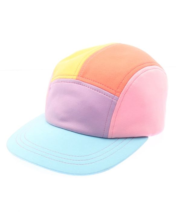 Babyhug Cotton Woven Cut & Sew Summer Cap Multicolor -  Diameter 15.5 cm