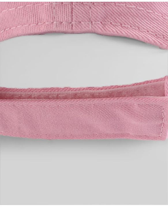 Pine Kids Woven Baseball Cap Heart Design Pink - Diameter 15.5 cm