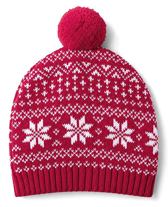 Babyhug 100% Cotton Knit Full Raglan Sleeves Reindeer Designed Sweater Set with Cap - Red